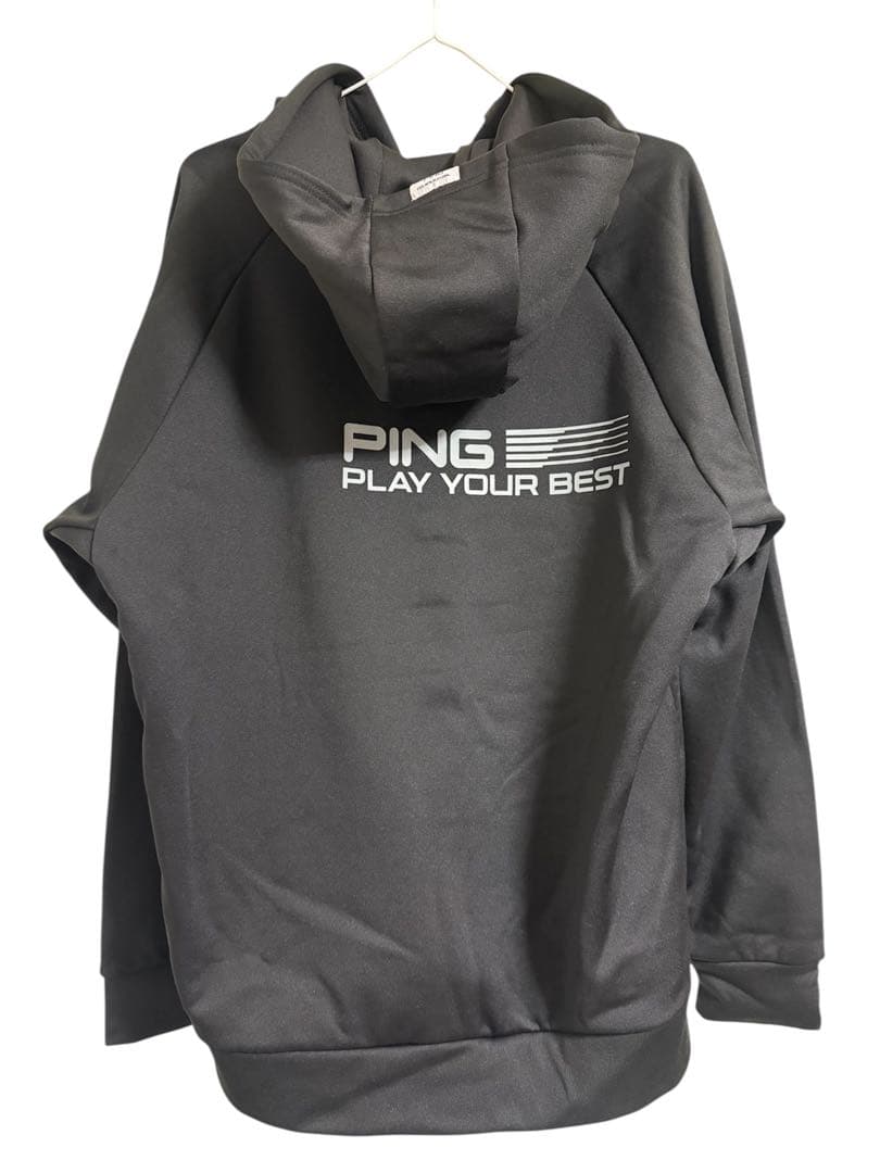 PING フルジップ スウェット フーディー 全方向ストレッチ 裏起毛 2024