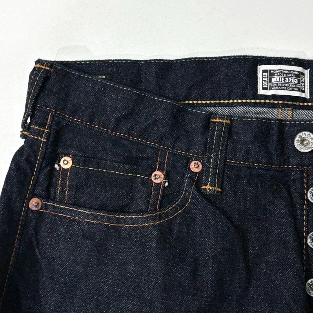 【新品未使用】 桃太郎ジーンズ MXJE3203 出陣スリムストレート 31