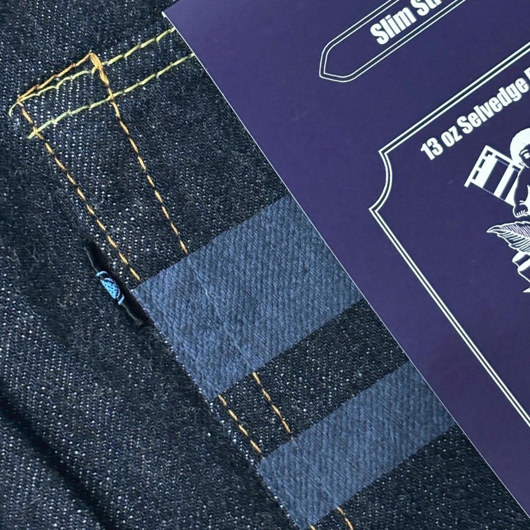 【新品未使用】 桃太郎ジーンズ MXJE3203 出陣スリムストレート 31