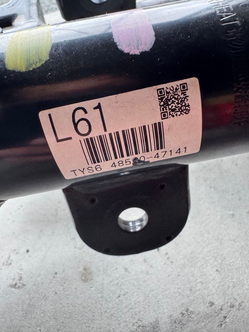 プリウス 30 ダウンサス　タナベ　NF 後期　純正　フロント　リア　ショック