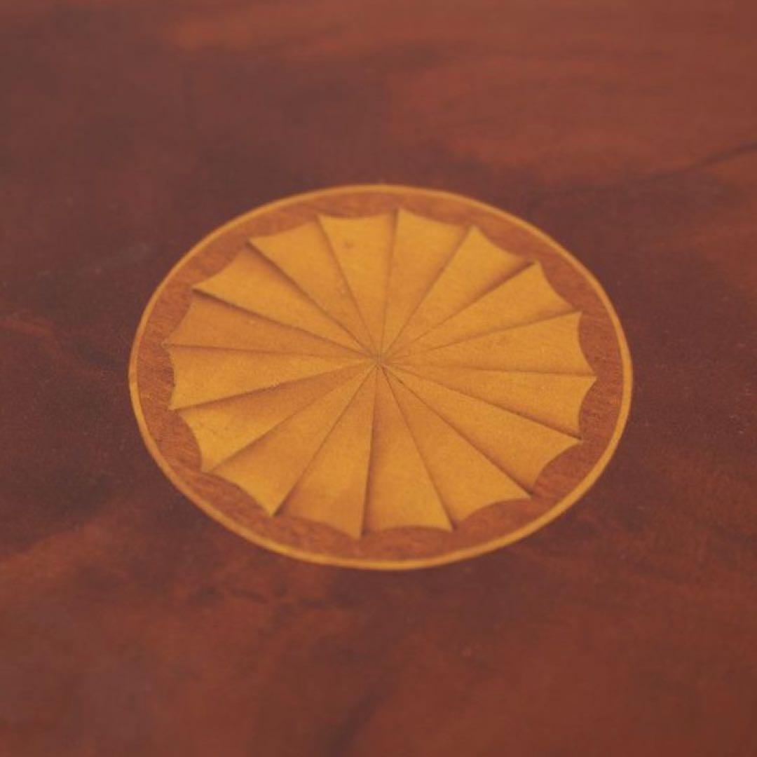 【マホガニー／アンティーク】サイドテーブル・オケージョナルテーブル