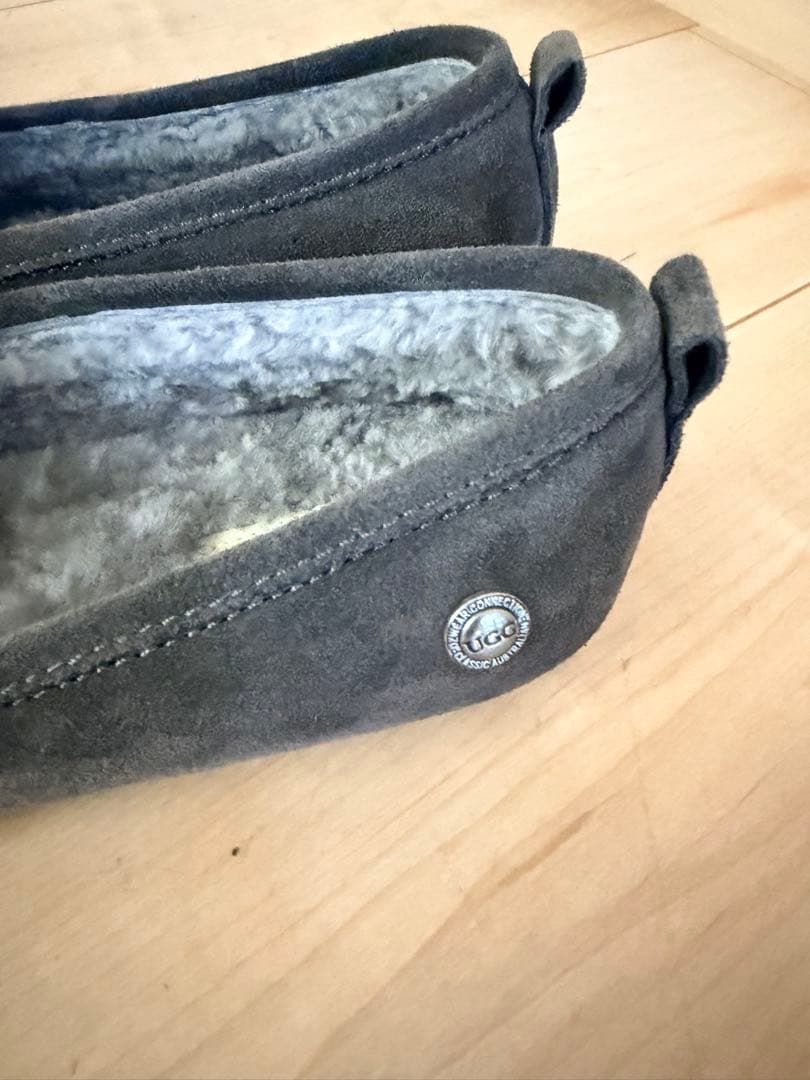 UGG DAISY HEEL BALLERINA グレー 9/39 モカシン