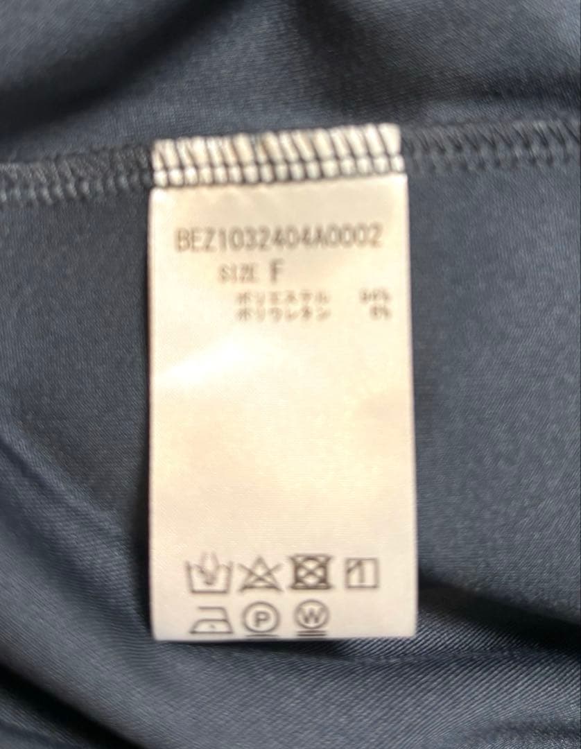 BEARDSLEY ビアズリー　ブラウス　チャコールグレー