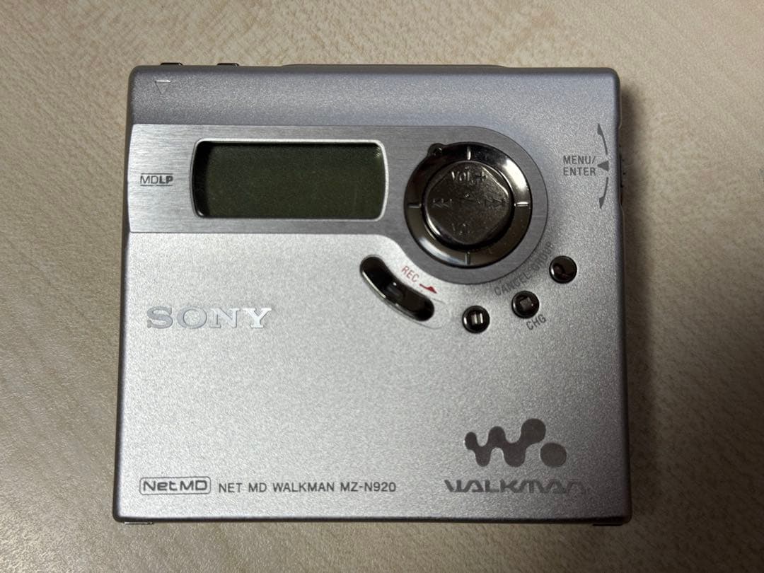 ジャンク扱い SONY MDウォークマン MZ-N920 ポータブルMD