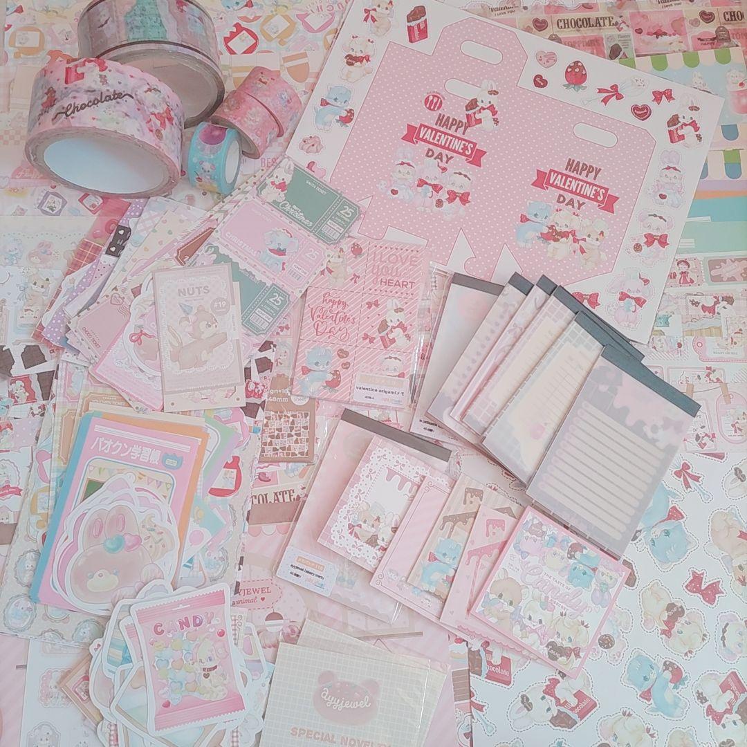ayyjewel❣️紙もの詰め合わせ 大量 まとめ売り メモ デザインペーパー