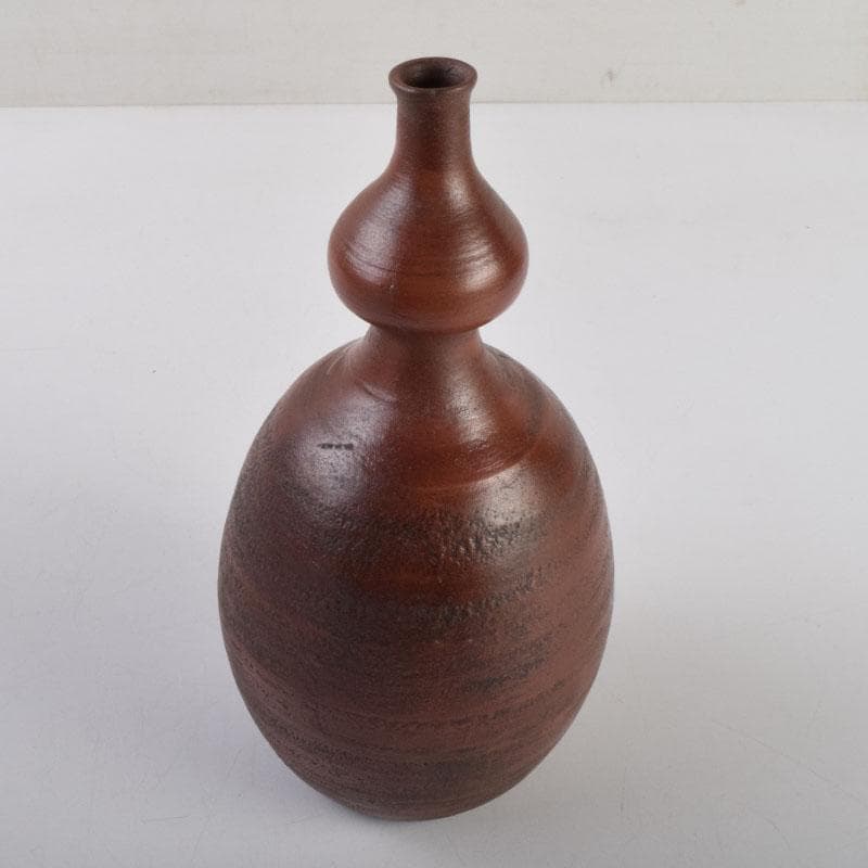 桂又三郎極め　江戸初期　古備前　献上手瓢徳利　V　8957