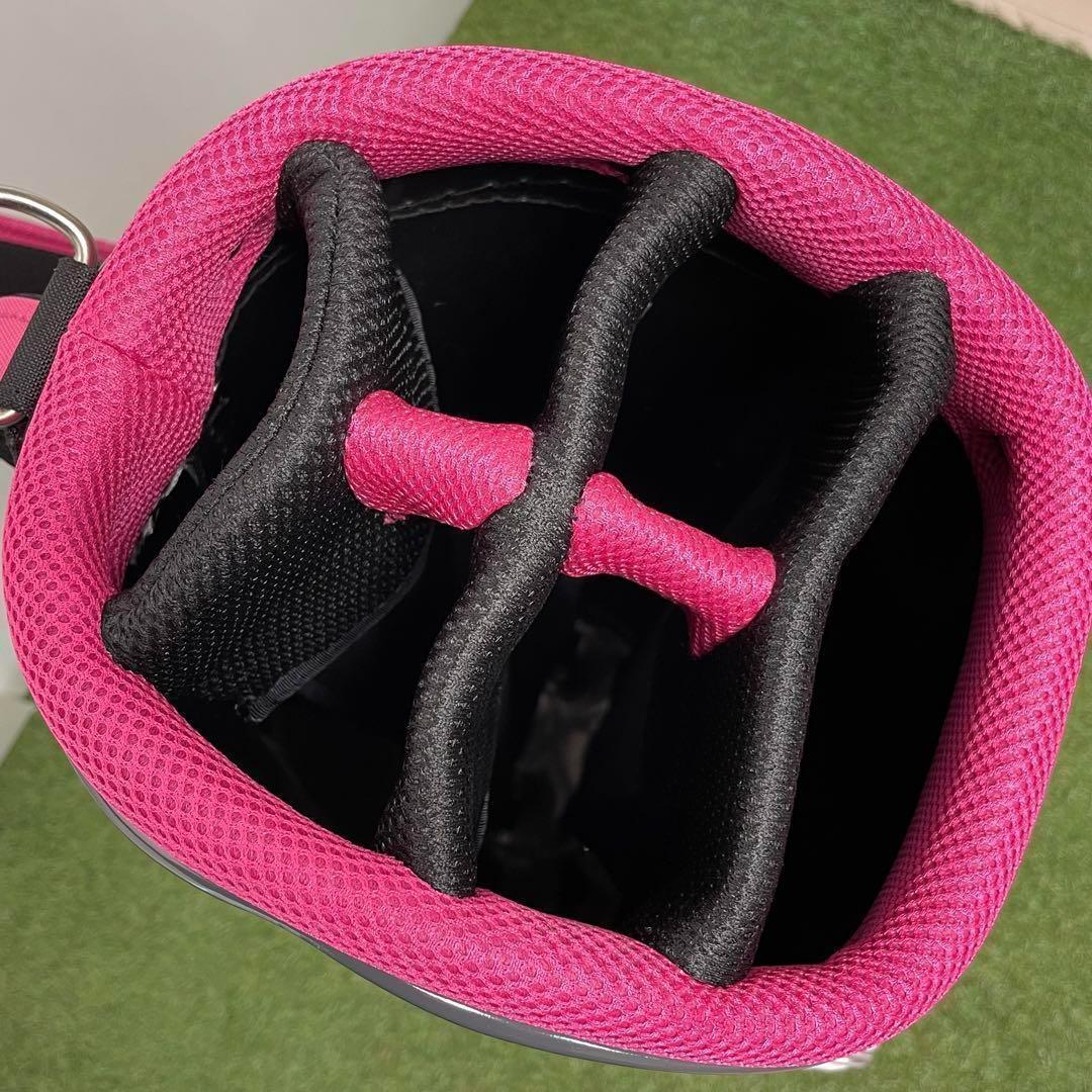 新品 Callaway ブラックキャディバッグ レディース キャロウェイ 白