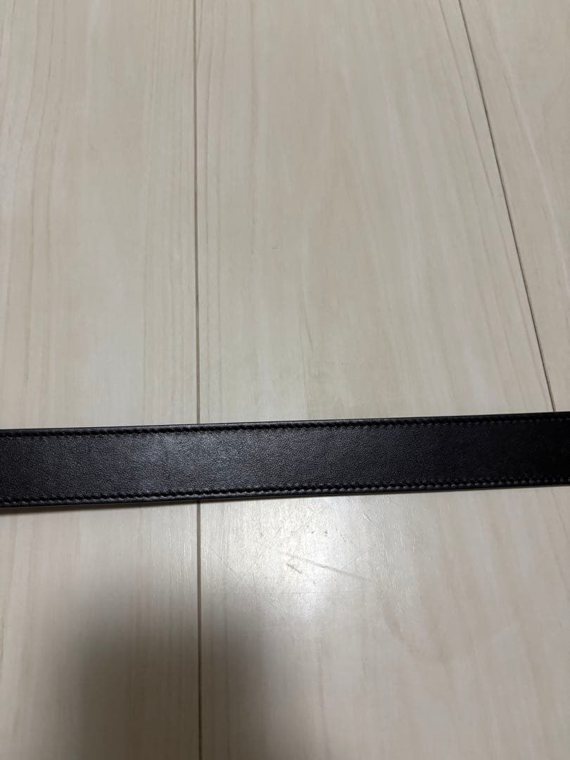 yuri1度のみ使用 GUCCI ダブルG ベルト ブラック 80cm