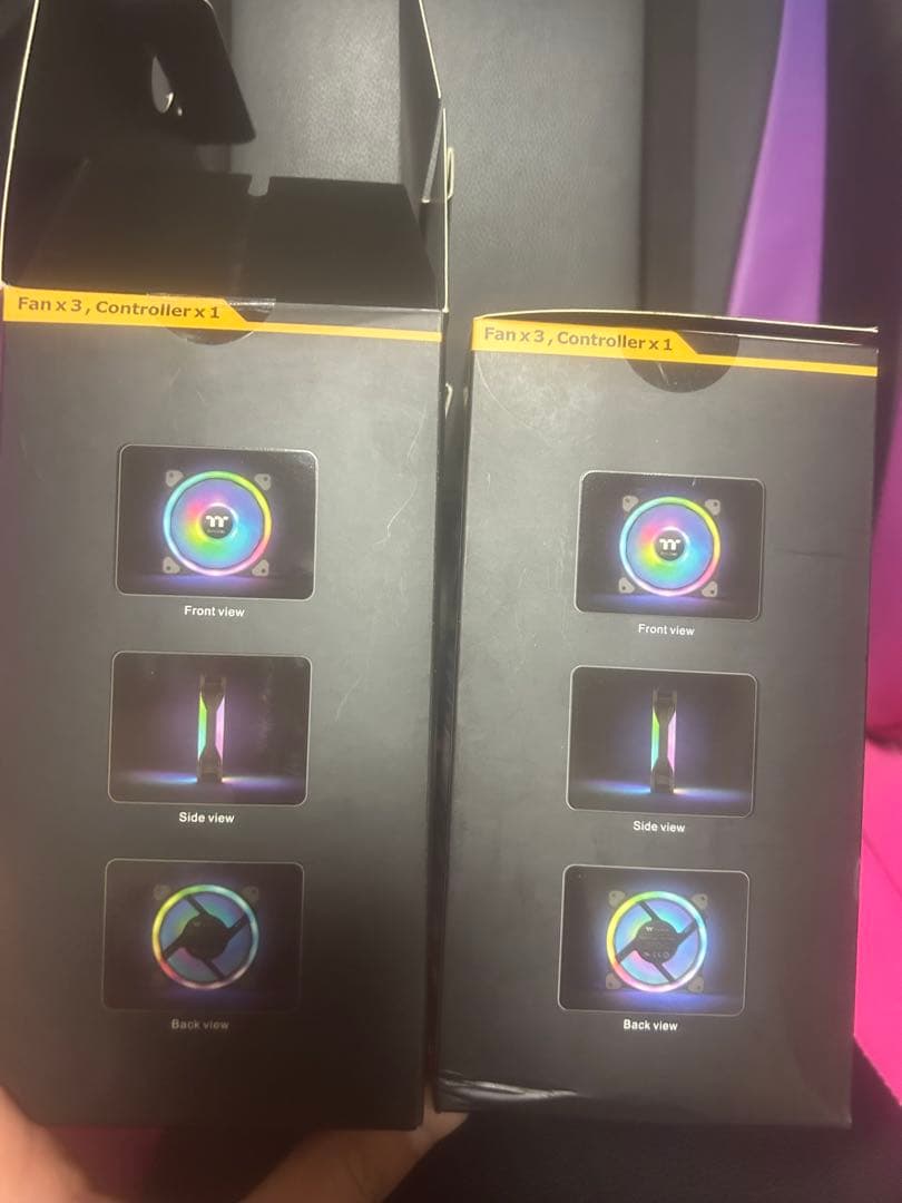 tc2_funnyPCケース 電源700wセット RGB6基搭載