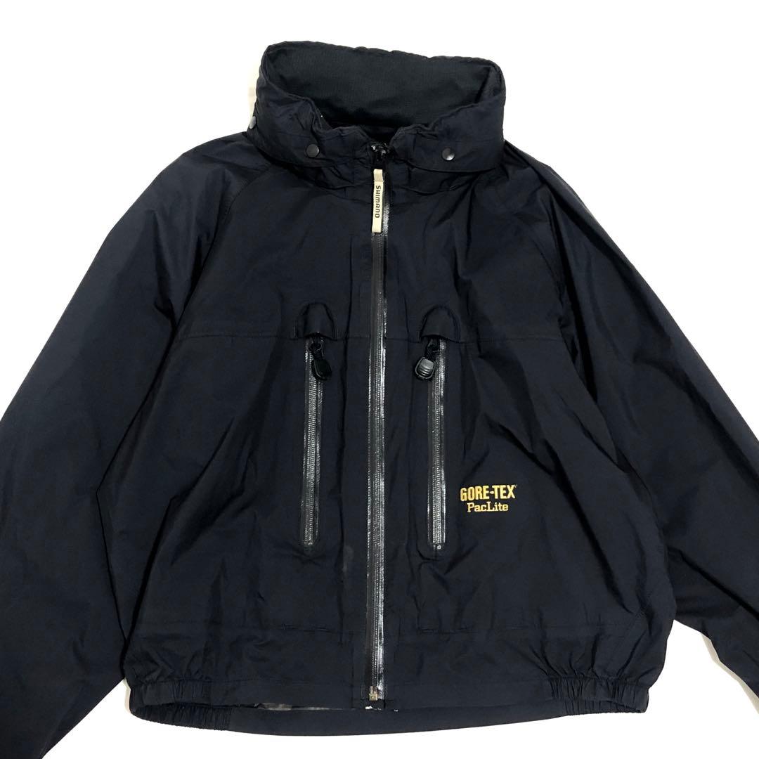 SHIMANO GORE-TEX PacLite ブラック Mサイズ 短丈