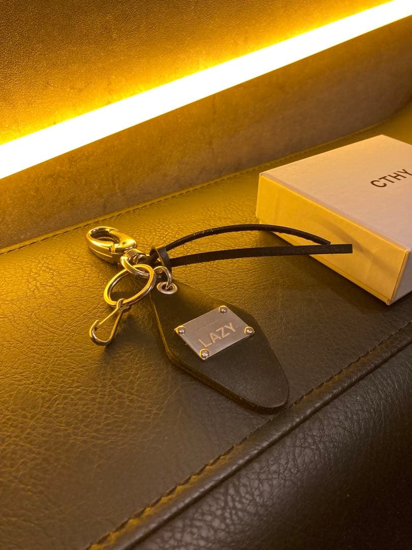 【CTHY】 HIGH-END LEATHER ROOM KEYRING