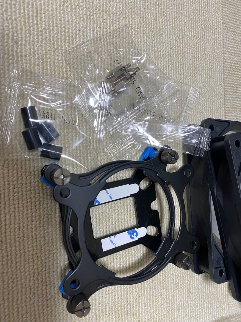 ミニタワーPCケース CPU水冷 ケースファン 自作PCセットまとめ売り