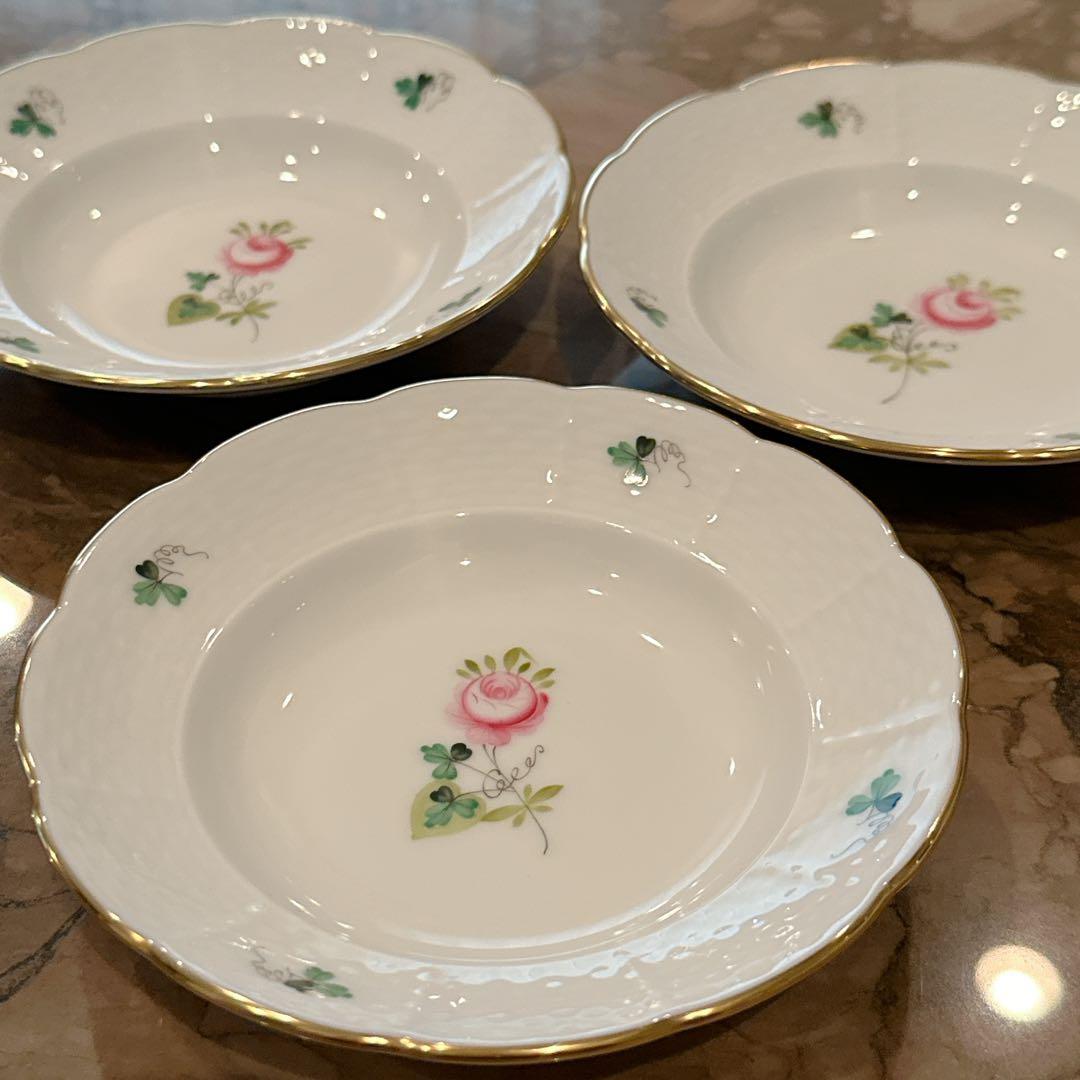 ヘレンド オリエンタルボウル Sサイズ 3枚、Lサイズ 3枚とヘレンドティー