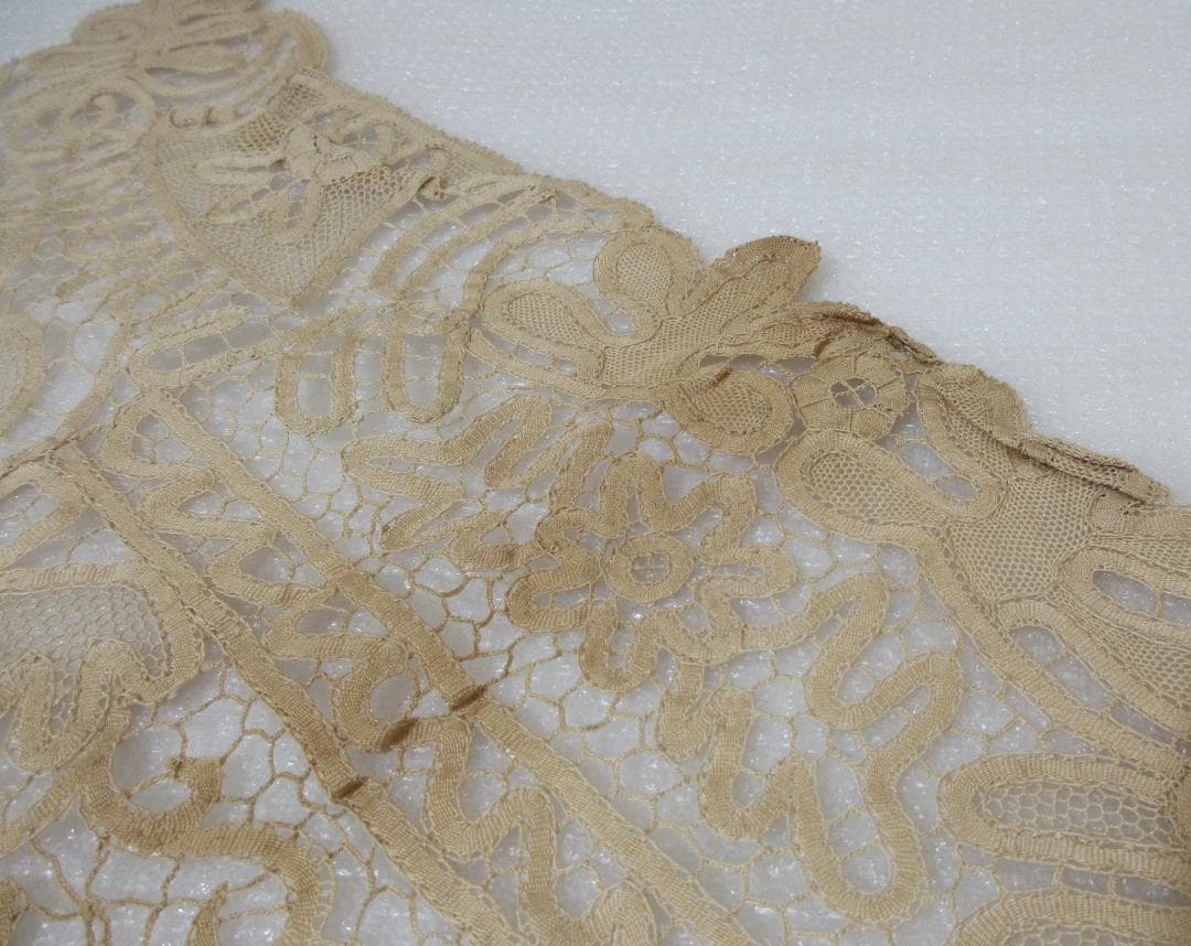 (O-41)汕頭 スワトウ テーブルクロス 刺繍 レース