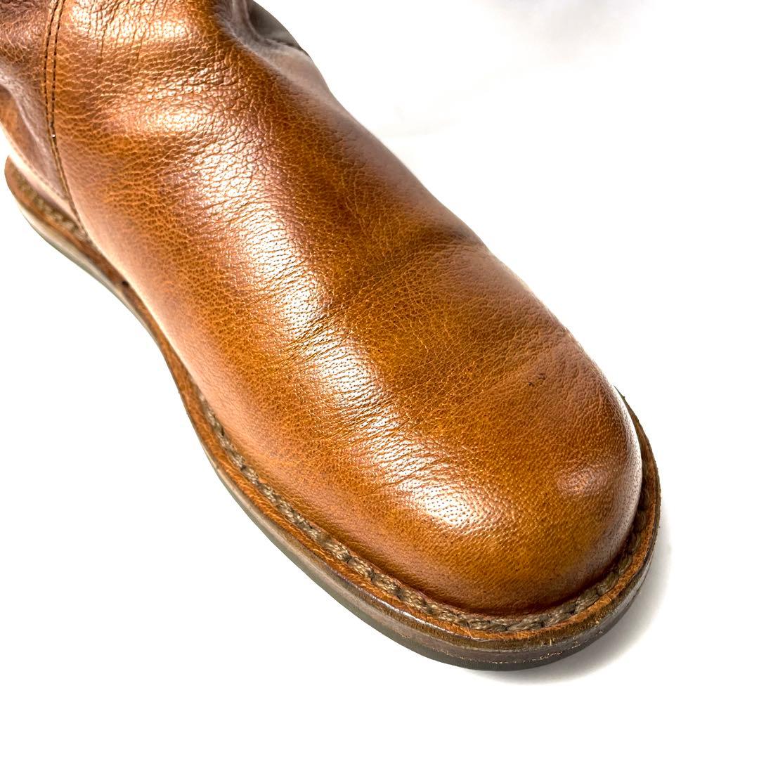 trippen トリッペン 39メキシコ ロングブーツ 革紐 訳あり 美品