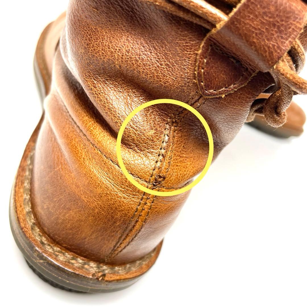 trippen トリッペン 39メキシコ ロングブーツ 革紐 訳あり 美品