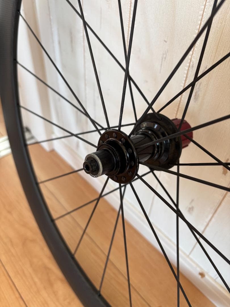 50mm カーボンチューブラーホイール 700C シマノ10速・11速