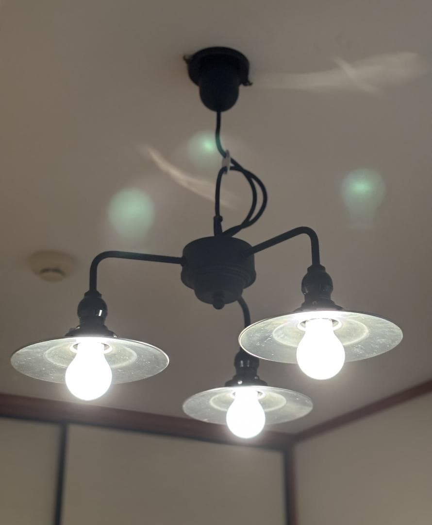 後藤照明　Romance　アルミシェード　３灯１灯×２　セット