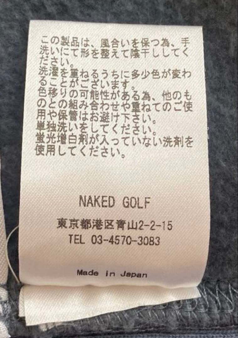 CLUB HAUS × NAKED GOLFブルートレーナー M