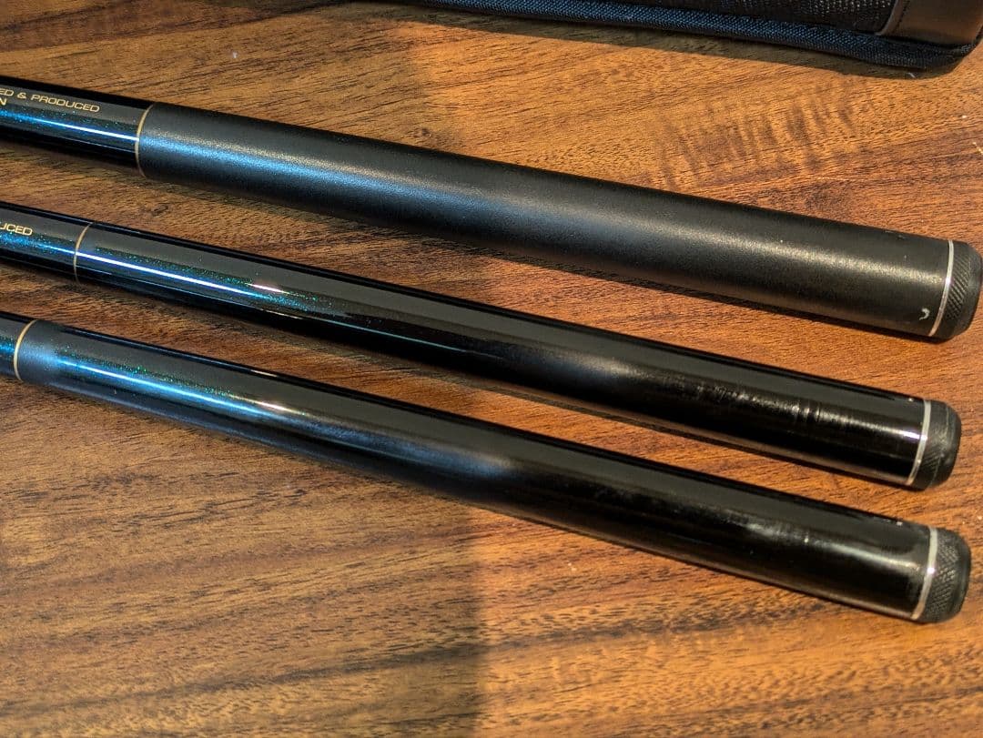 日新 ファインモード流 渓流竿 3本＆ダイワ渓流竿ケース　セット　まとめ