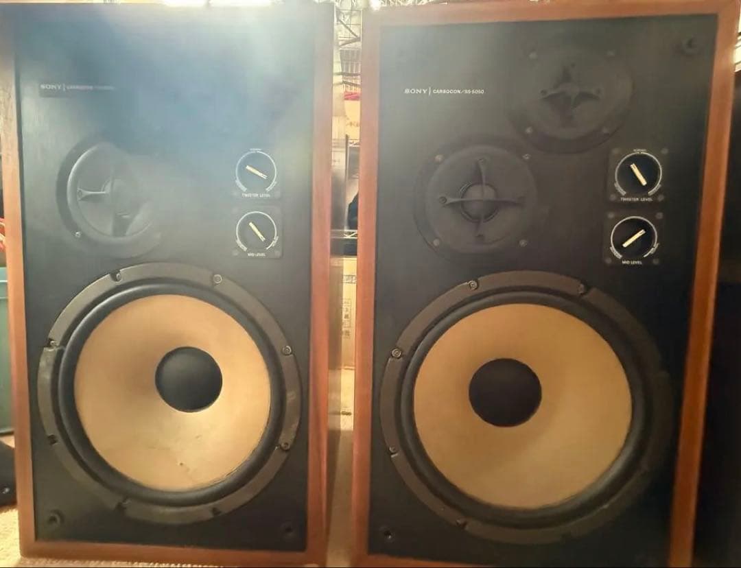 【レア・ヴィンテージ】SONY CARBOCON SS-5050 スピーカーペア