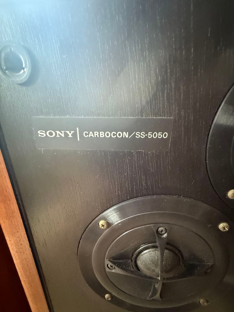 【レア・ヴィンテージ】SONY CARBOCON SS-5050 スピーカーペア