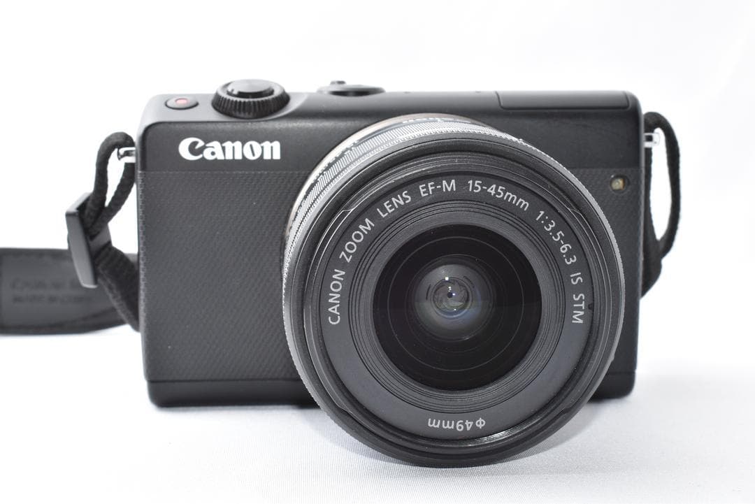 Canon EOS M100 ブラック 15-45mm レンズキット