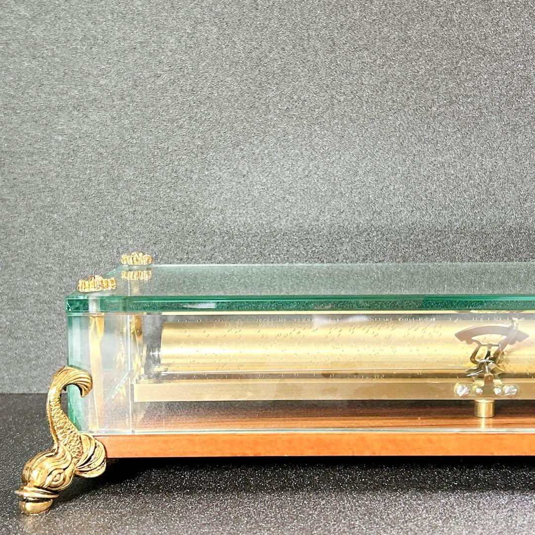 最高峰 REUGE 144弁 ガラスオルゴール 椿姫/ナブッコ/トロヴァトーレ