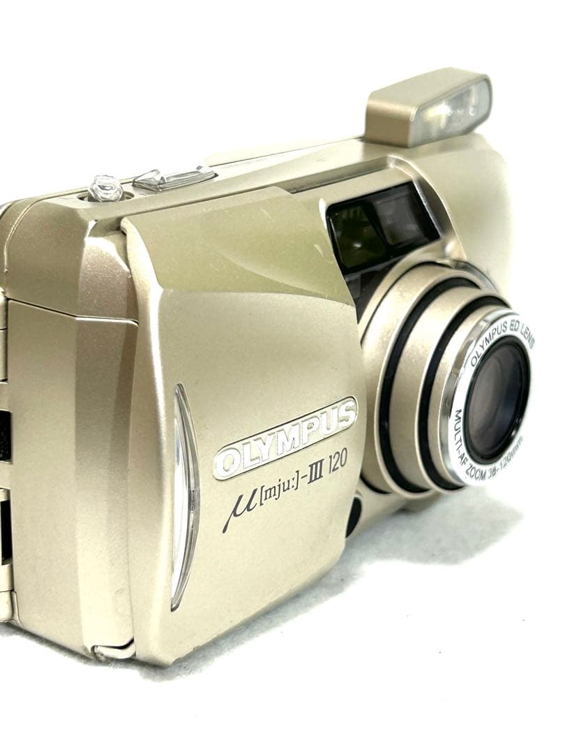 【完動品】Y-275 OLYMPUS μ【mju:】-Ⅲ 120 純正リモコン付