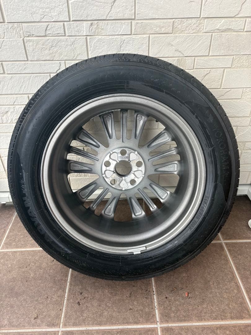 40系アルファード純正18インチ新車外しタイヤホイールヴェルファイア対応ノーマル