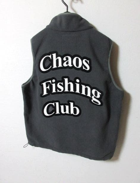 Chaos Fishing Club Arch Logo フリース ベスト