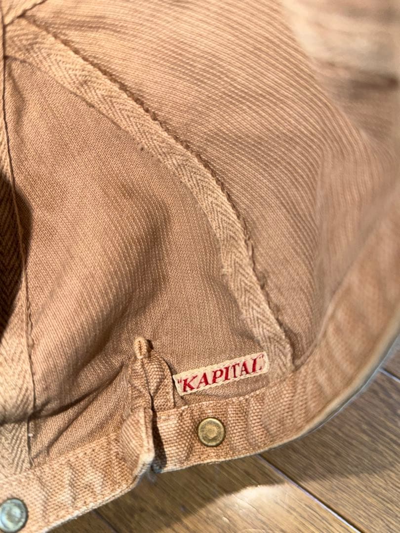キャピタル コーデュロイワークキャップ