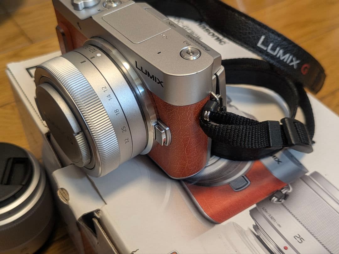 Panasonic LUMIX GF90 ダブルレンズキット オレンジ＋ガイド本