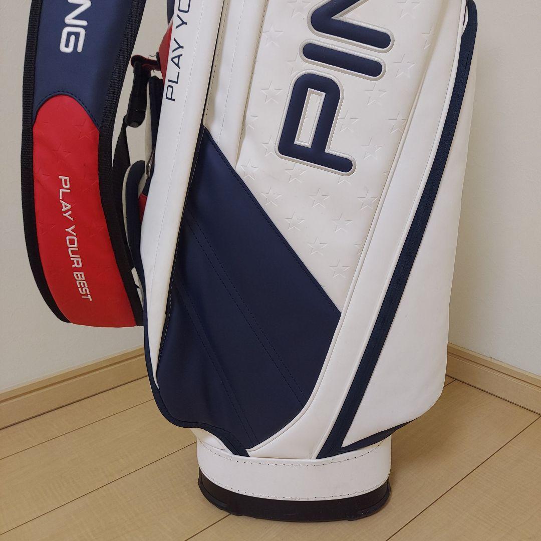 PING ピン キャディバッグ ★トリコロール