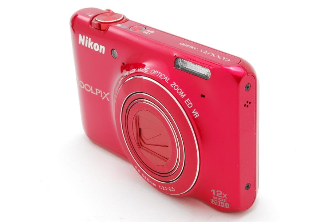 Nikon COOLPIX S6400 赤 動作確認済み