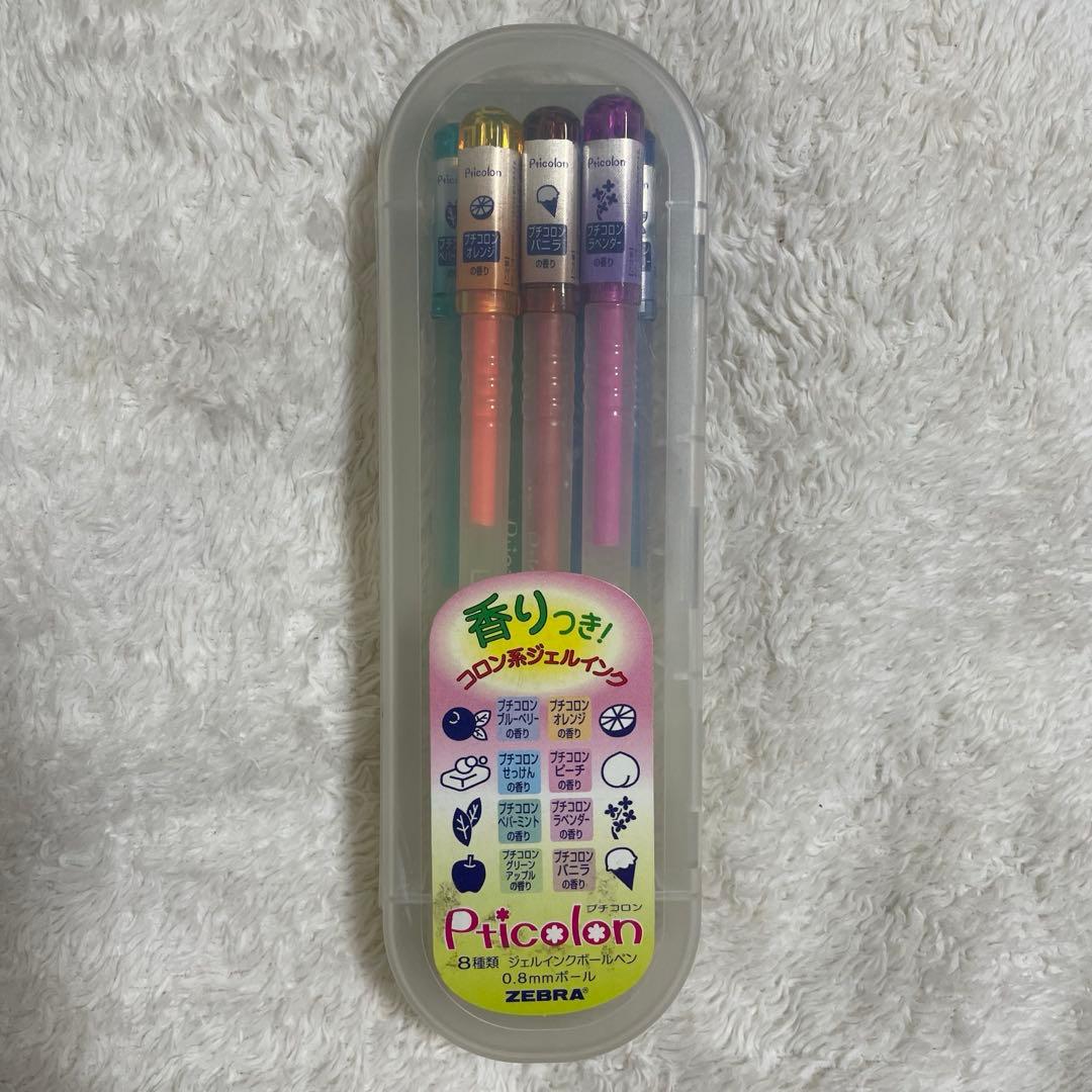 プチコロン　ジェルインクボールペン8本セット
