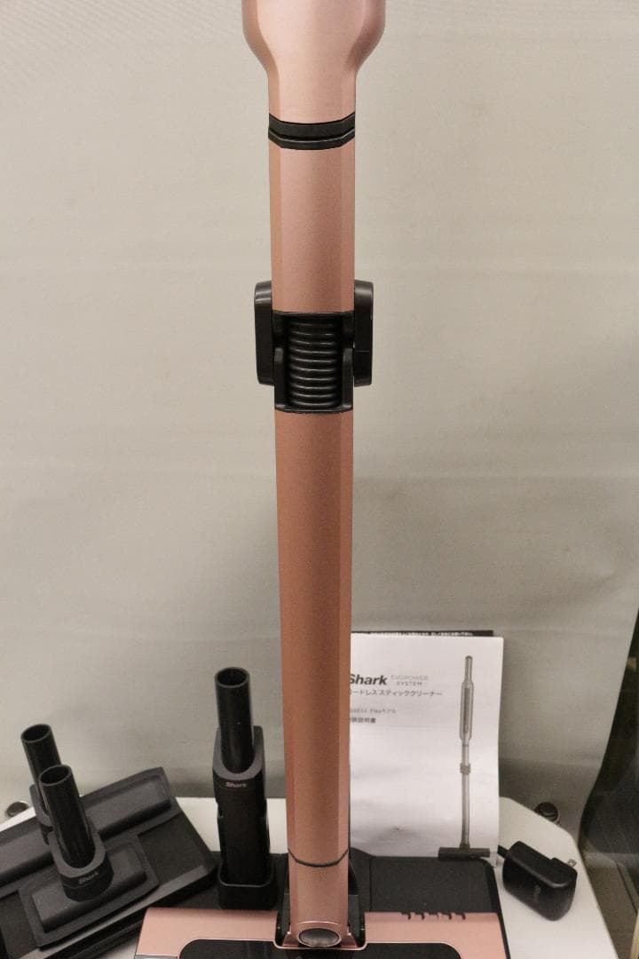 み*び様 シャーク★CS501JRG★コードレススティッククリーナー★ローズゴー