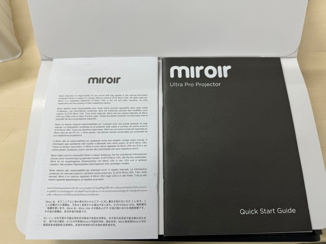 値下げ・新品未使用プロジェクター Miroir Ultra Pro M631