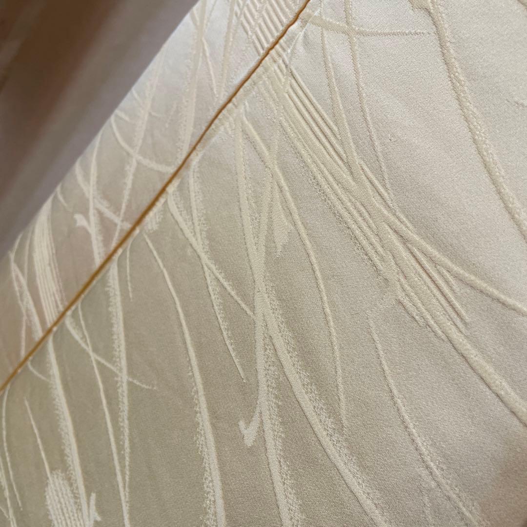 りんご　伊と幸謹製　優しい卵色の色無地