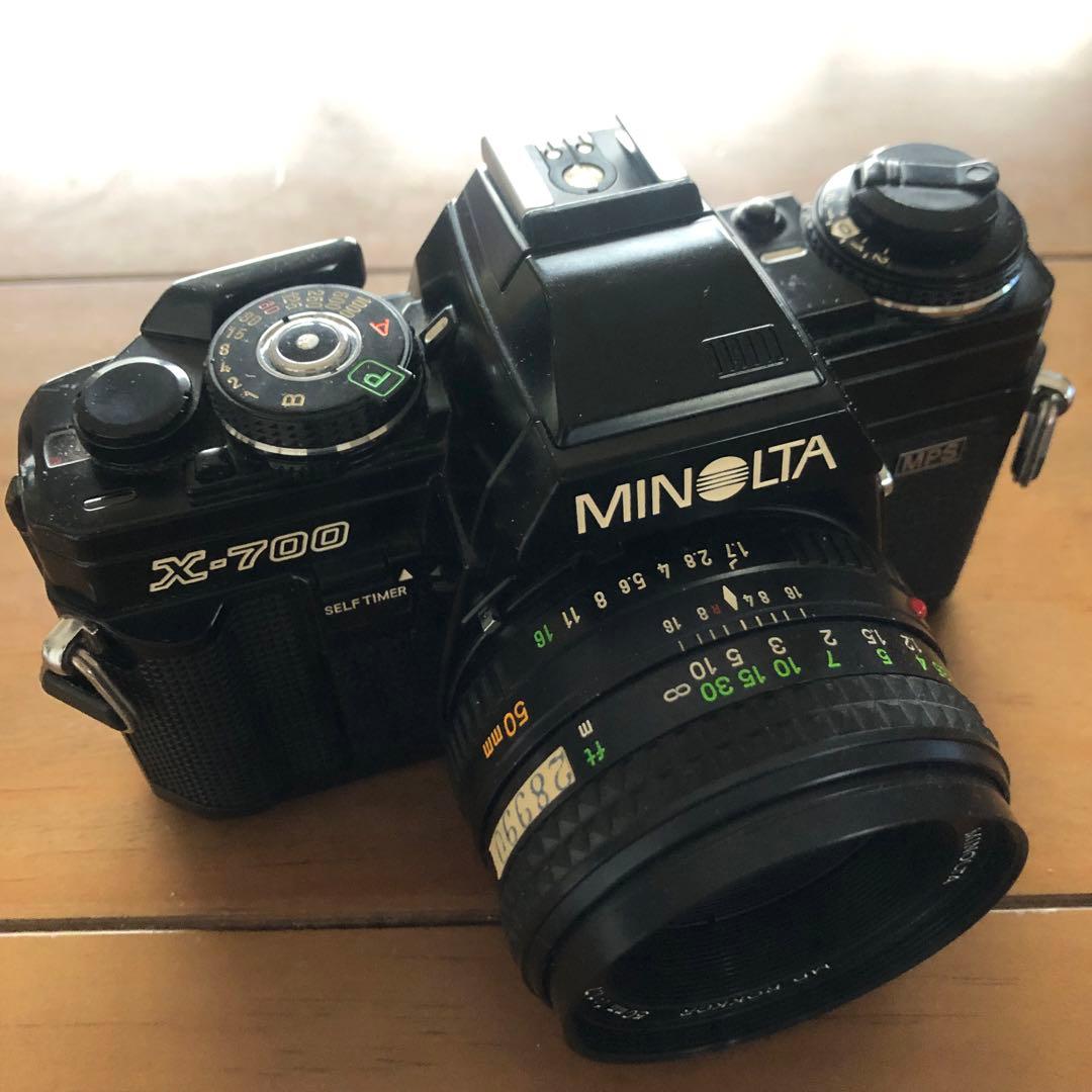 MINOLTA X-700 フィルムカメラ 50mm 単焦点レンズ