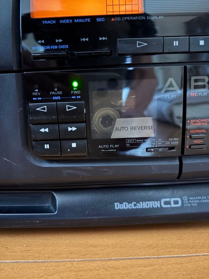 SONY ドデカホーンCD CFD-700 一部ジャンク