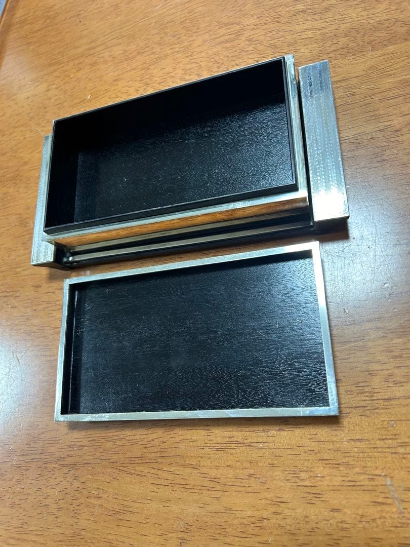 純銀 SILVER 950小物入れ銀製煙草入れアンティーク235g