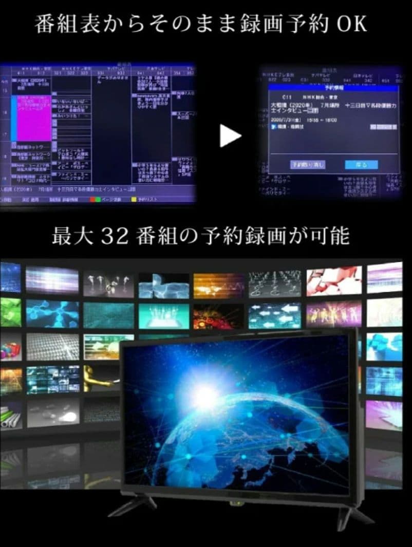 LED液晶テレビ LE-1912TS 19インチ