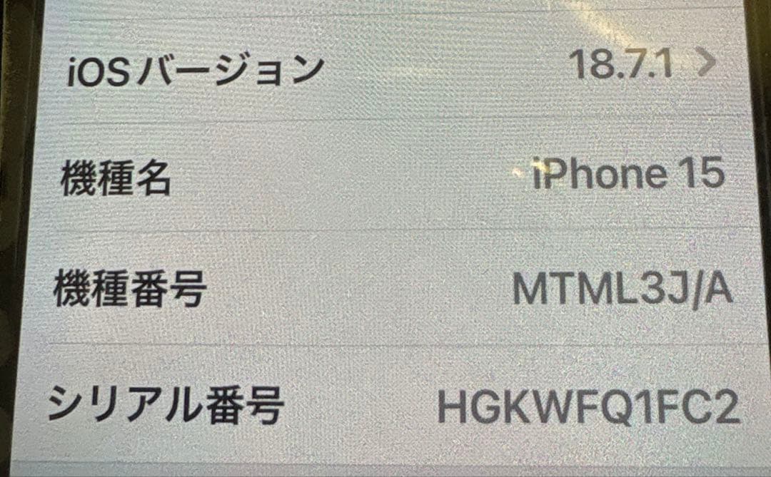 あんぱゃんページiPhone15 ブルー128GB本体➕ケーブル