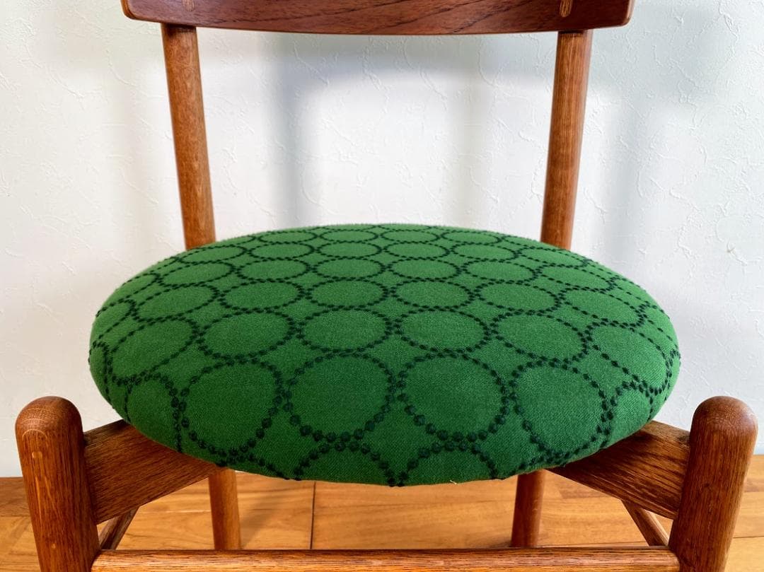 最終 希少 70s 山口木材工芸 チーク×オーク ヴィンテージチェア 仕上済 ③