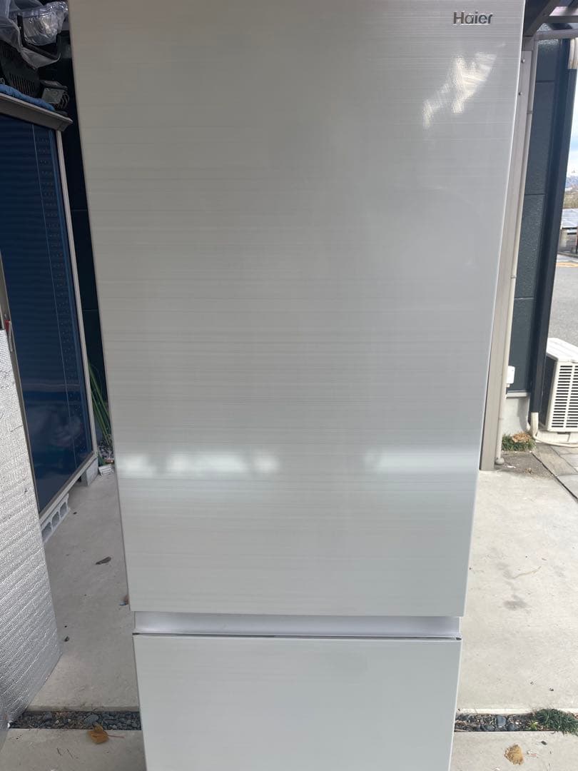 Haier 3ドア冷凍庫 ホワイト美品！！JR-CV34B引き取り