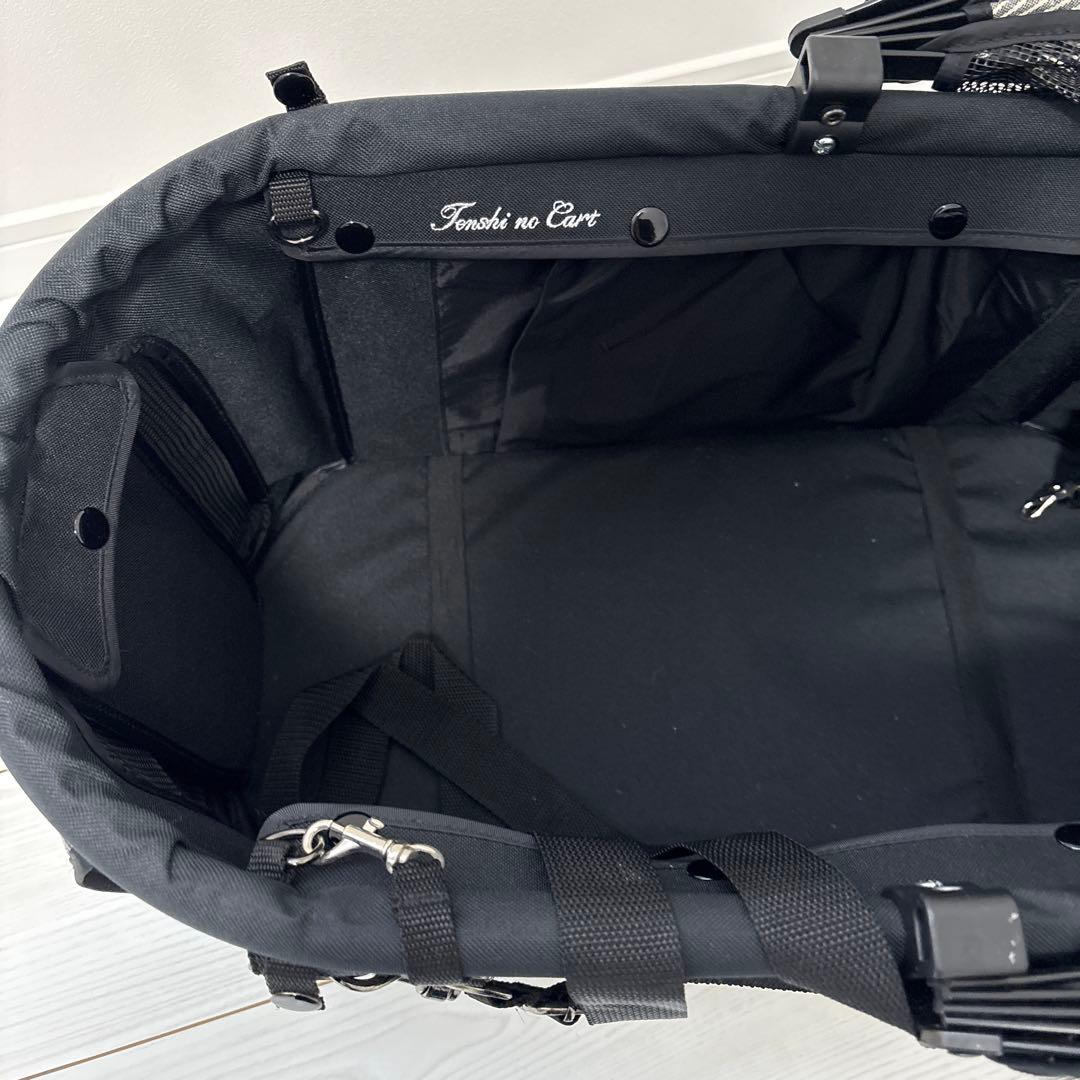 天使のカート 犬用キャリーバッグ ストライプ　Mサイズ