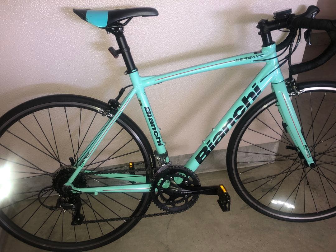 Bianchi ベルガモ ロードバイク ミント
