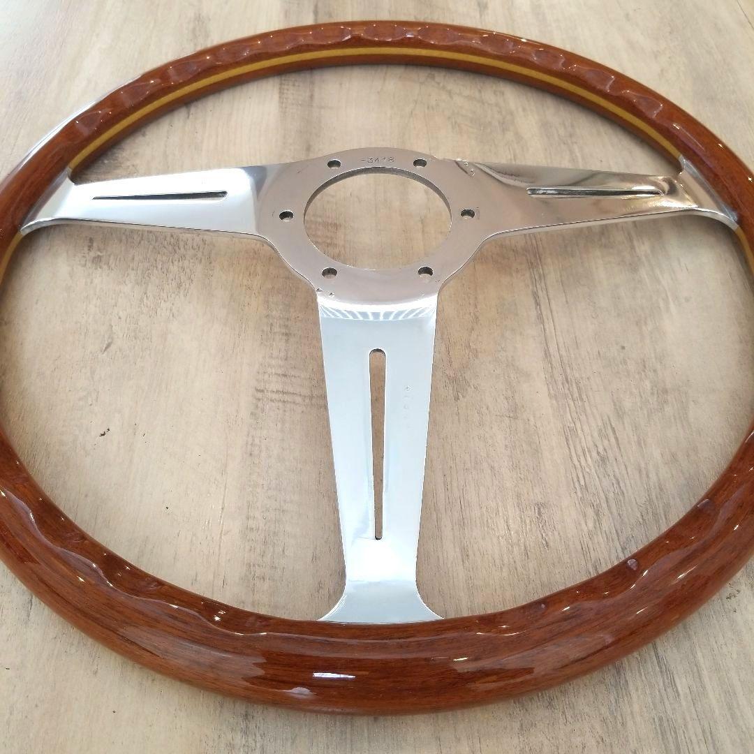 NARDI☆ナルディクラシックウッドポリッシュ/【当時物】ヴィンテージ 37Φ