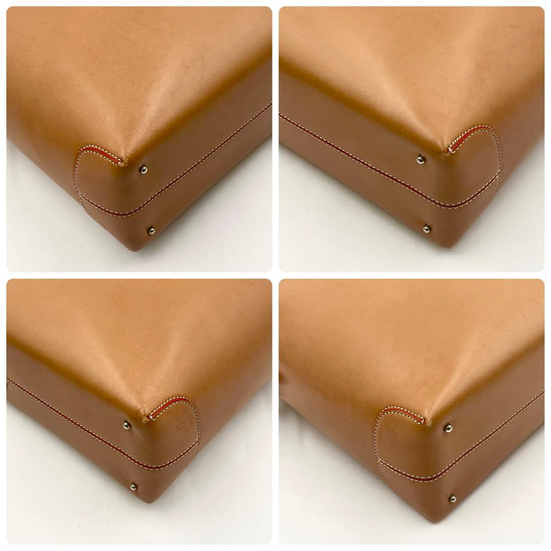 美品✨TOD'S DIバッグ 2way ビジネスバッグ 極上ヌメ革 クロスボディ